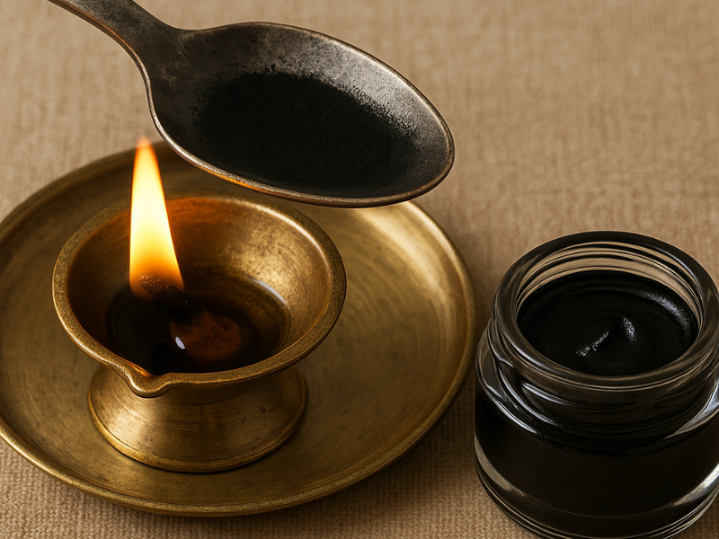 natural homemade kajal